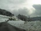 小川村の冬景色